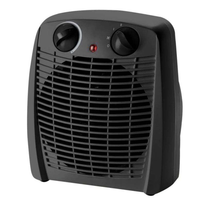 Radiateur soufflant électrique noir 2000W