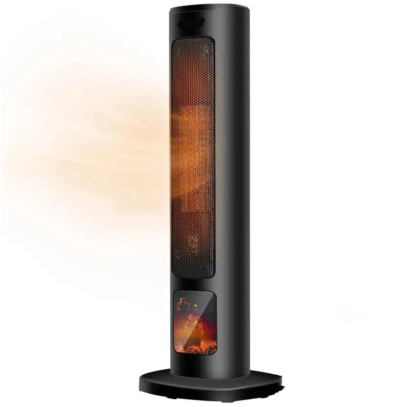 Rabagiste à la tour avec une flamme 3D